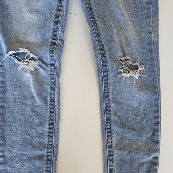 Womens Seven7 size 4 Tummyless Ripped Skinny Jeans - Picture 12 of 14